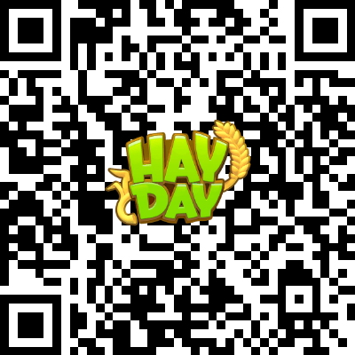 Hay Day QR Code for a Rustic Typewriter Decoration
