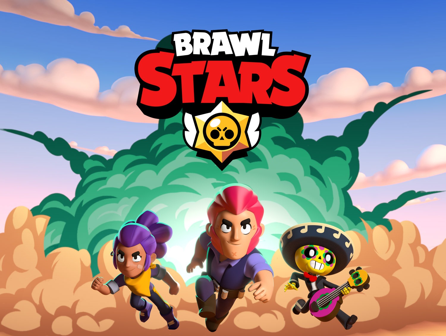 Brawl Stars Characters and Logo
